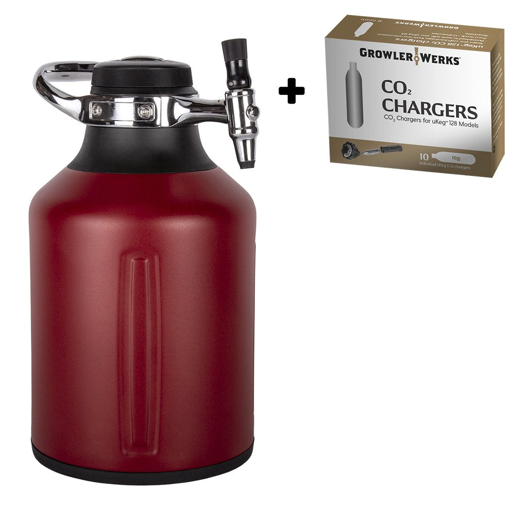 GrowlerWerks uKeg Go 128 - Tungsten