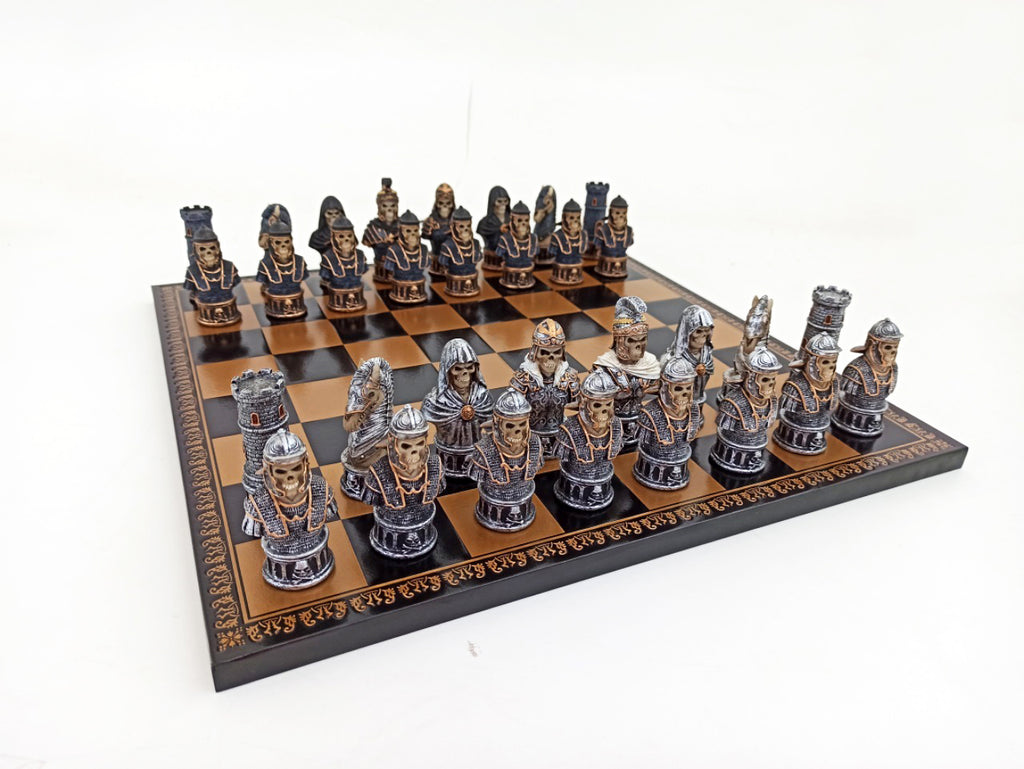 Famiglia Modern Stainless Steel Chess Set + Reviews